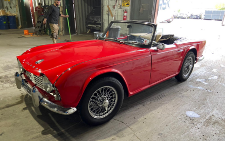 Triumph TR4  Année 1962 voiture de collection à vendre