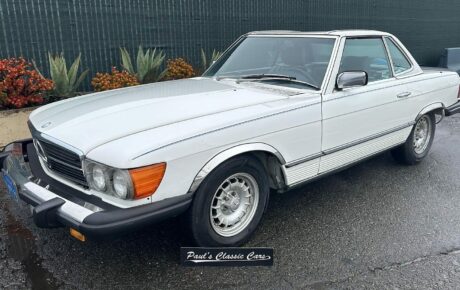 Mercedes 500 SL  Année 1984 voiture de collection à vendre